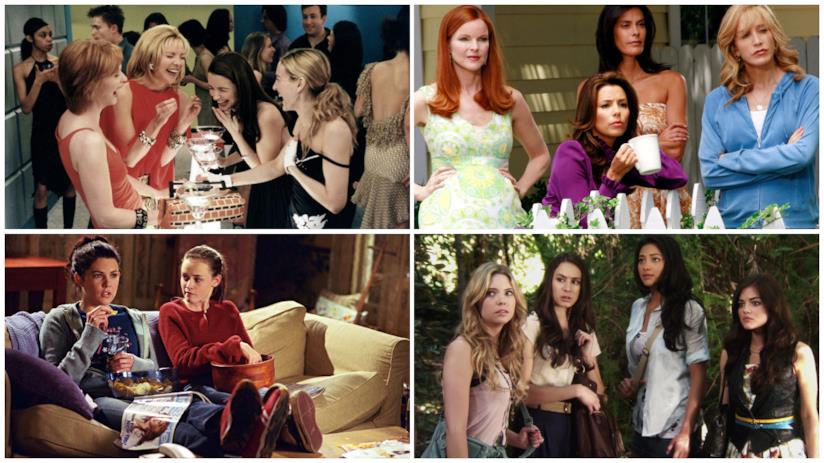 Serie TV amate dalle donne Cast di Sex and the City, Desperate Housewives, Una Mamma per Amica e Pretty Little Liars