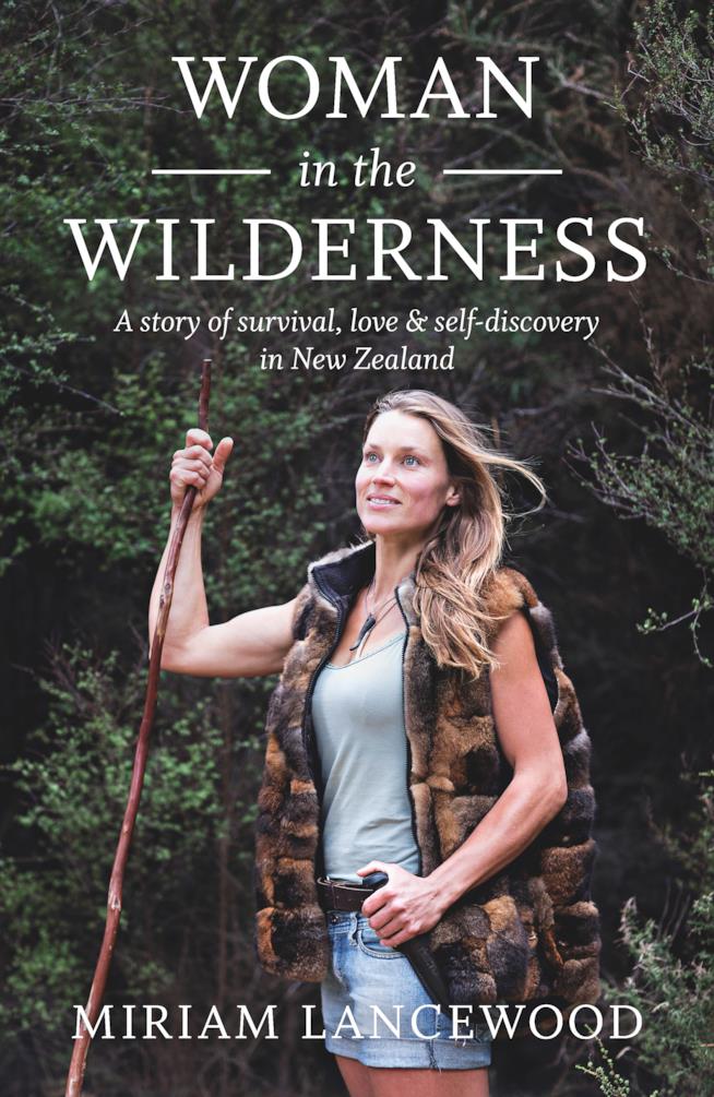 Woman in the Wilderness, di Miriam Lancewood la copertina del libro di Miriam Lancewood