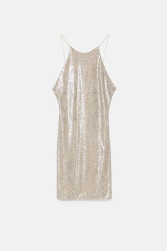 Mini abito con paillettes