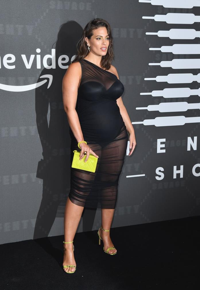 Ashley Graham Ashley Graham all'evento Savage x Fenty