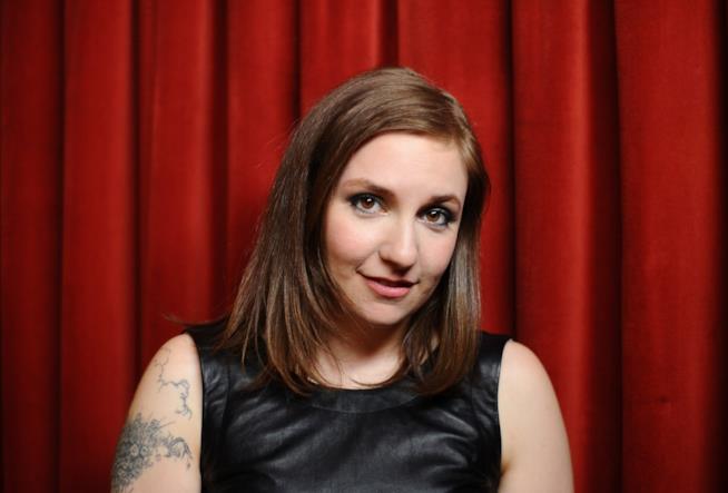 Lena Dunham e le felpe fat shaming Lena Dunham in primo piano