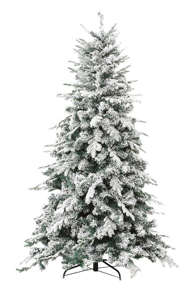 Albero innevato Albero di Natale innevato