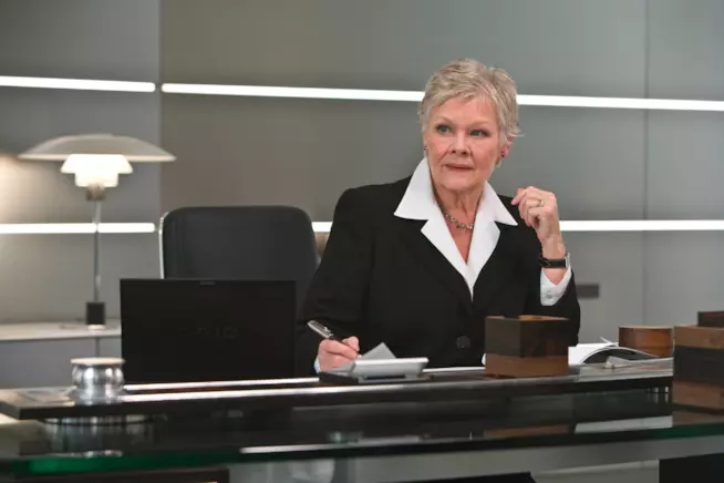 Judi Dench ha recitato in 7 film di 007 nel ruolo di M Judi Dench in un'immagine dal film Quantum of Solace