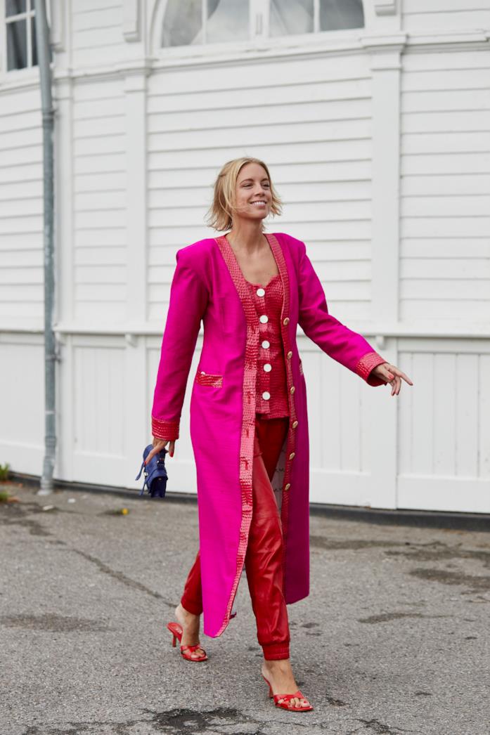 Maniche a sbuffo Outfit composto da maniche a sbuffo dallo Street Style di Copenhagen 2019
