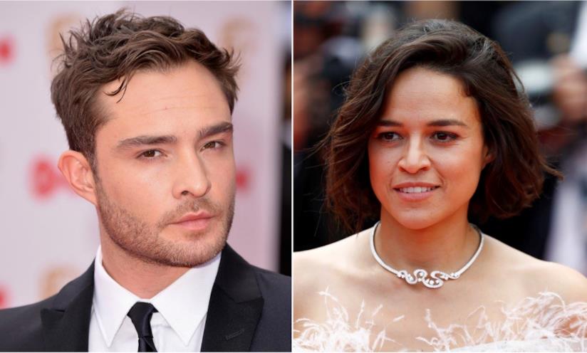 Ed Westwick e Michelle Rodriguez stanno insieme? Collage tra Ed Westwick e Michelle Rodriguez