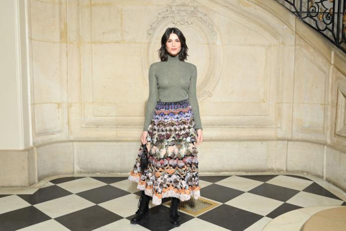 Gemma Arterton da Christian Dior Gemma Arterton alla sfilata Christian Dior