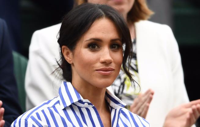 Meghan Markle darà alla luce due gemelli? Meghan Markle a Wimbledon