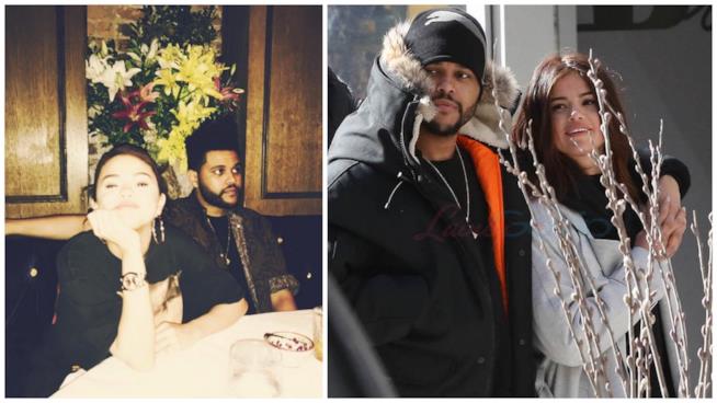 Selena Gomez ha condiviso una foto con The Weeknd su Instagram Selena Gomez a cena con The Weeknd