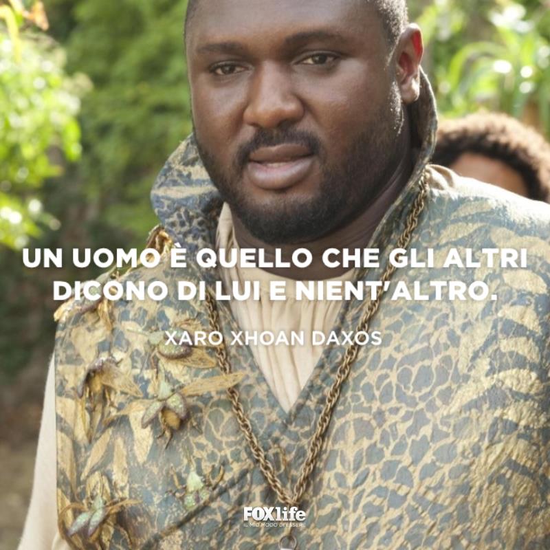 Citazione Xaro Primo piano personaggio Xaro