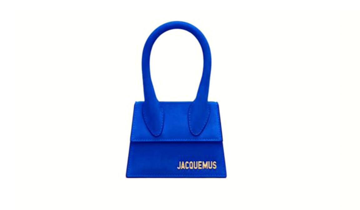 Borsa blu di Jacquemus