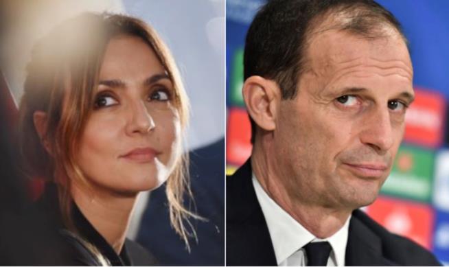 Ambra e Massimiliano Allegri avvistati Collage tra Ambra e Massimiliano Allegri