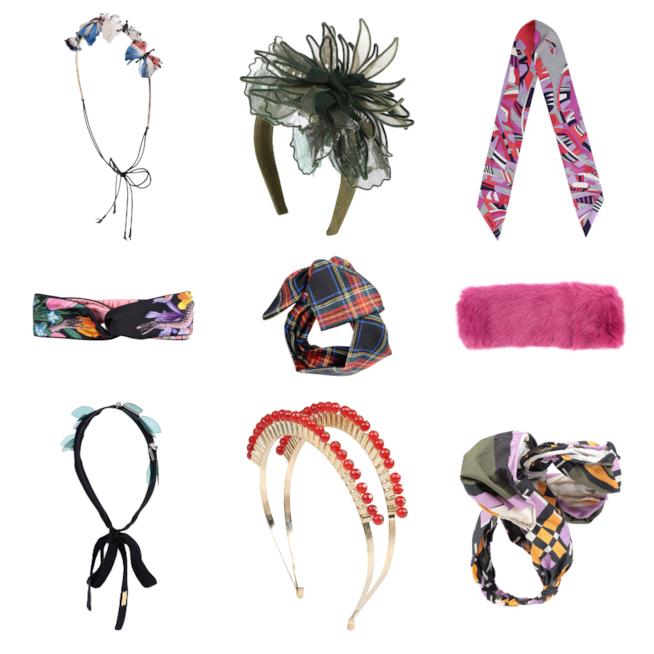 Accessori per i capelli in stile vintage autunno 2018 Di moda gli accessori per i capelli in stile vintage per l'autunno 2018