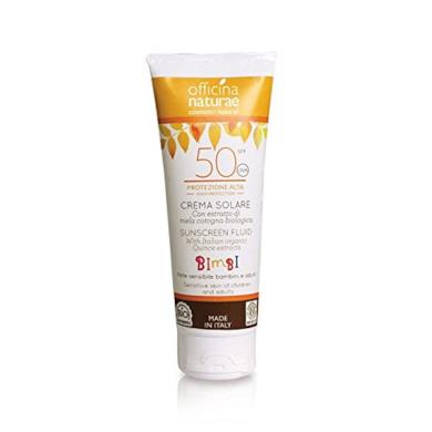 Crema solare Eco per Bambini e neonati Protezione Alta, Officina Naturae