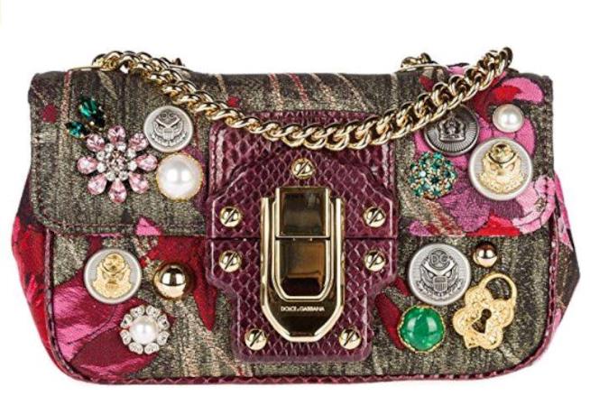 Dolce e Gabbana borsa a tracolla Applicazioni per la tracollina di Dolce e Gabbana