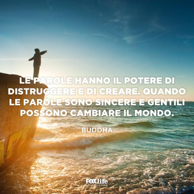 Le parole possono cambiare il mondo Ragazzo su una scogliera