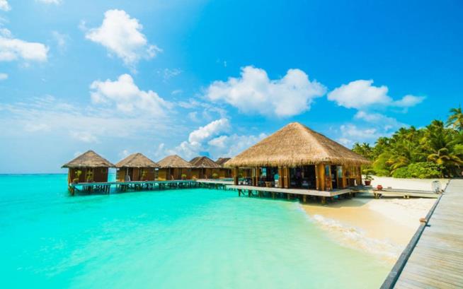 Resort di lusso alle Maldive Residenza di lusso sottacqua alle Maldive