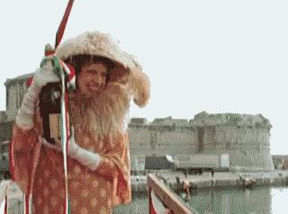 Fantozzi, scena dai film GIF di Fantozzi