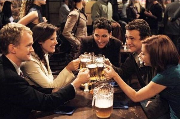 How I Met Your Mother Barney, Robin, Ted, Marshall e Lily di How I Met Your Mother