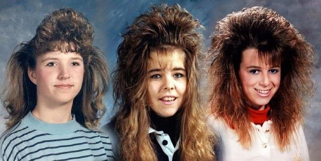 I più brutti tagli di capelli dei favolosi anni '80 I capelli cotonati o ultra cotonati tipici degli anni ‘80