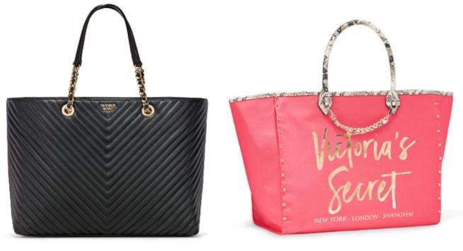 Pebbled V-Quilt Everything Tote e Angel City Tote di Victoria's Secret Tote bags Victoria's Secret