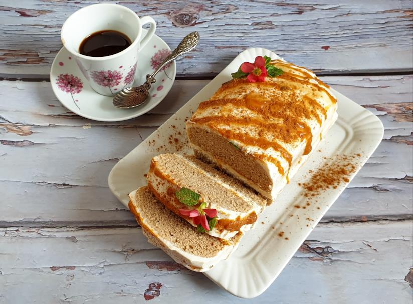 Plumcake ceci pesche Dolce alla crema