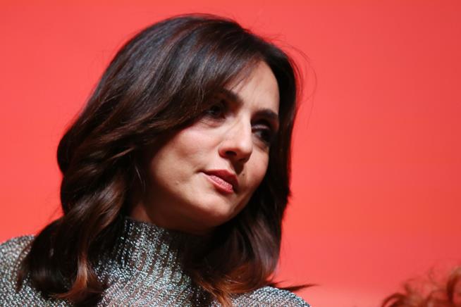 Ambra non parla in pubblico di Allegri Ambra in una delle sue uscite pubbliche