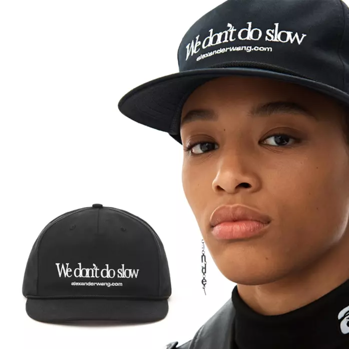 We don't do Slow - cappellino alexander wang We don't do Slow - cappellino alexander wang