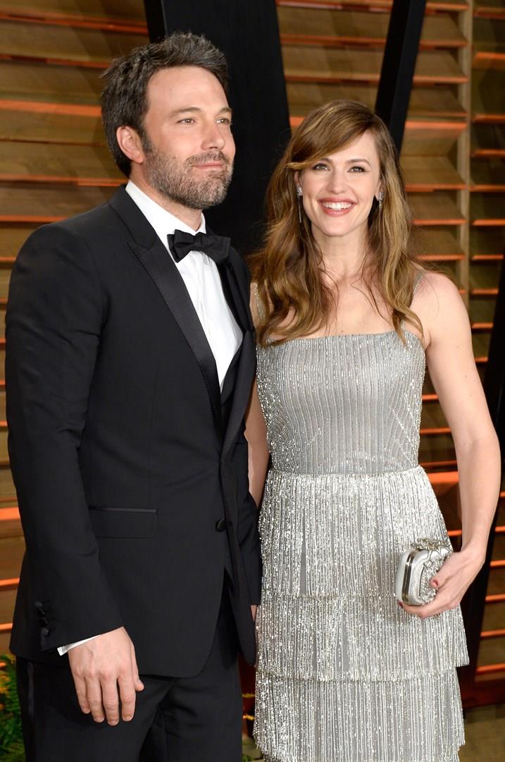 Ben Affleck e Jennifer Garner al Vanity Fair Oscar afterparty 2014 Ben Affleck e Jennifer Garner insieme nel 2014