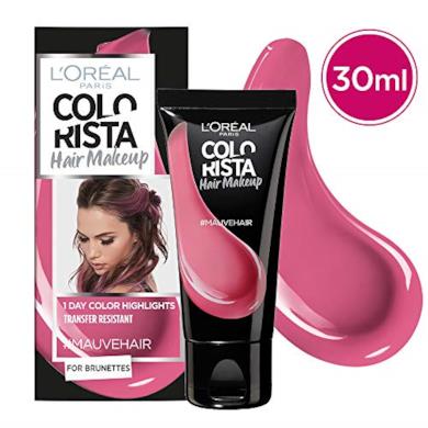 Colorista Hair Makeup #Mauvehair
