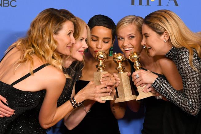 5 momenti al femminile da ricordare dei Golden Globes 2018 Il cast di Big Little Lies
