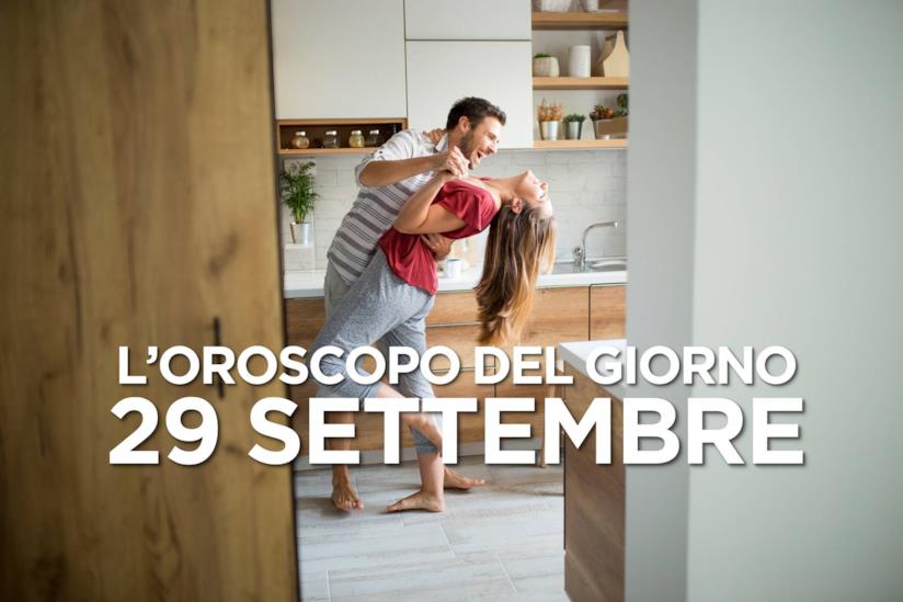 L’oroscopo di Domenica 29 Settembre L’oroscopo del giorno di Domenica 29 Settembre