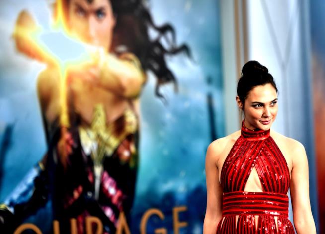 Gal Gadot alla premiere di Wonder Wman Gal Gadot