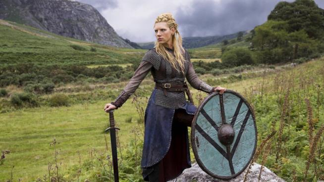 Lagertha nella serie Vikings Katheryn Winnick nei panni di Lagertha nella serie Vikings