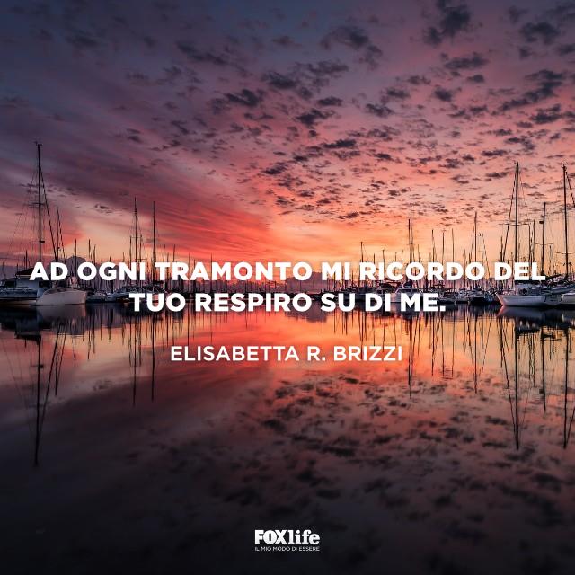 Citazione Elisabetta R Brizzi Barche al porto al tramonto