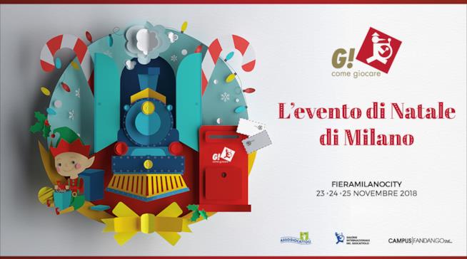 G come Giocare: i giocattoli in festa a Milano Banner della fiera