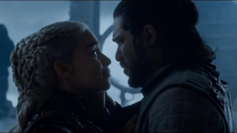 Il migliori momenti al femminile del gran finale di Game of Thrones Daenerys e Jon Snow