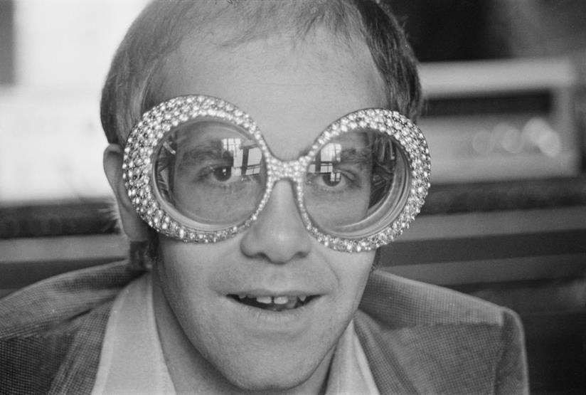 Una vecchia foto di Elton John Elton John