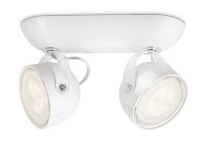 Lampada con 2 Faretti