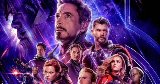 Avengers: Endgame, il cast insieme Il poster di Avengers: Endgame