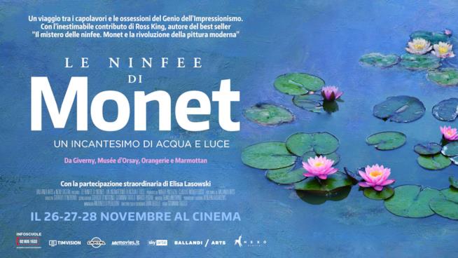 Le ninfee di Monet: un film sull’ossessione dell’artista Locandina dell'evento