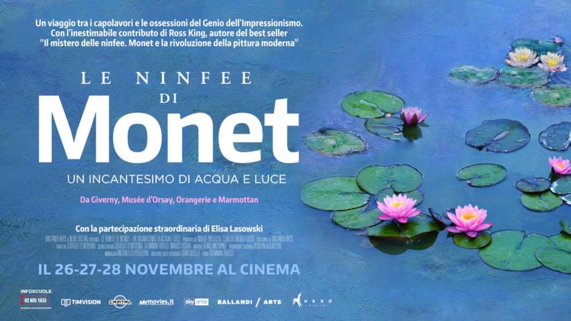 Le ninfee di Monet: un film sull’ossessione dell’artista Locandina dell'evento