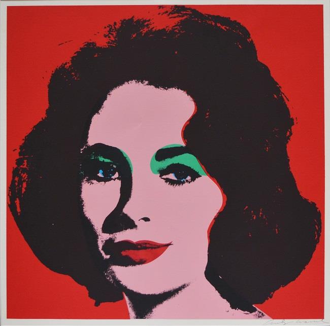 Liz by Andy Warhol