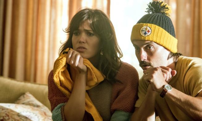 This Is Us di nuovo agli Emmy con 8 nomination Mandy Moore e Milo Ventimiglia in una scena di This Is Us