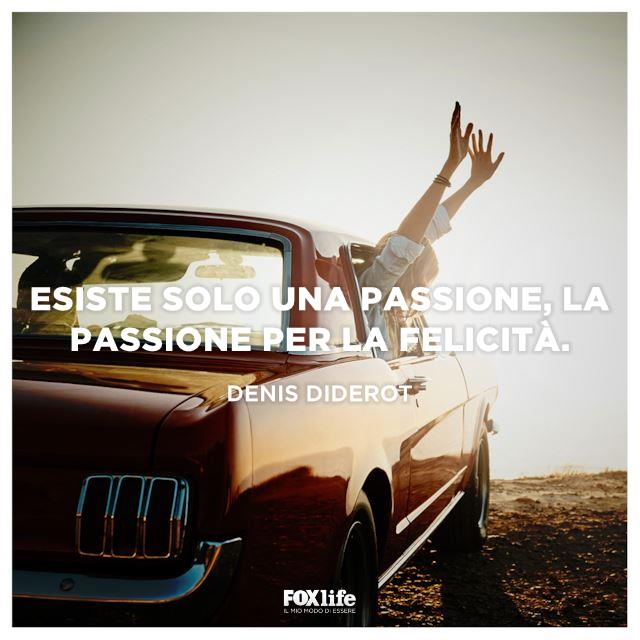 Frase Diderot Ragazza affacciata al finestrino della macchina