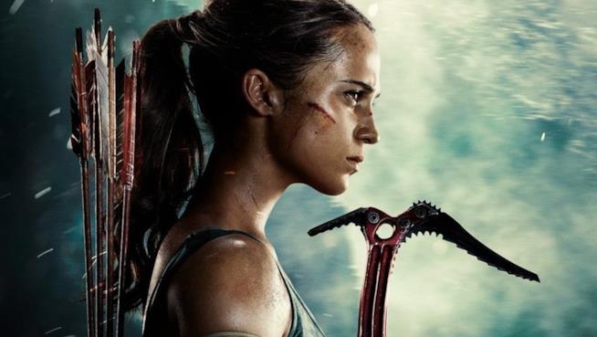 L'evoluzione del mito di Tomb Raider Alicia Vikander in Tomb Raider