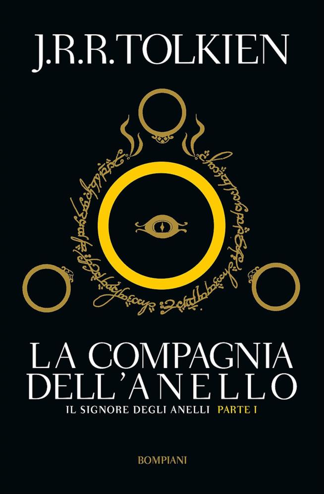 Il signore degli anelli La copertina de La compagnia dell'anello