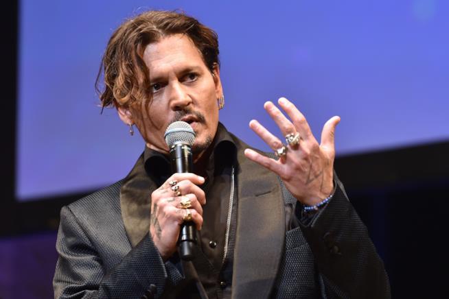 L'attore Johnny Depp Johnny Depp