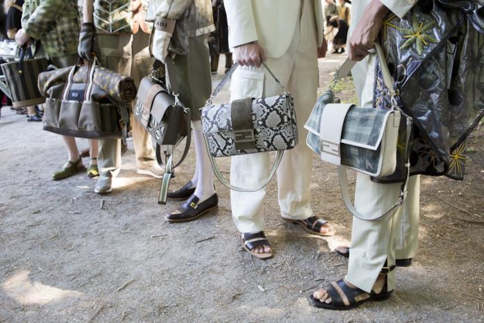 Borse Menswear SS 2020 di Fendi Le borse della collezione Menswear SS 2020 di Fendi