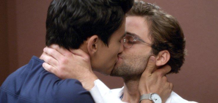 Il primo bacio di Nico e Levi Nico e Levi, Grey's Anatomy