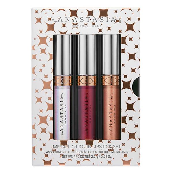 Make-up di Natale 2018: i must have Metallic Liquid Lipstick Set